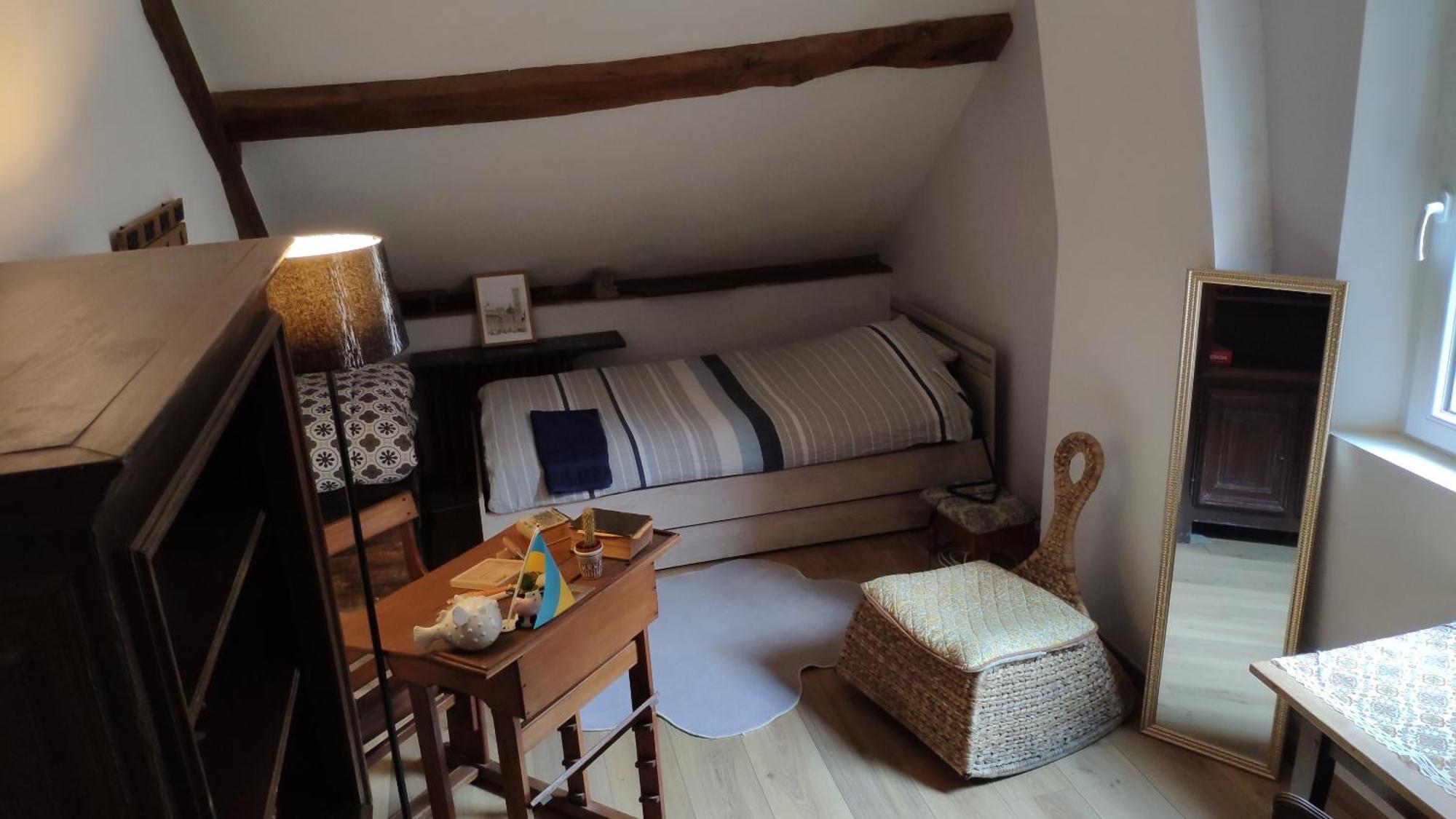 Chambre Calme Et Accueillante 13 Kmtrs Aeroport, Parking Gratuit, Navette Gare Ou Aeroport Saint-Germain-la-Poterie Dış mekan fotoğraf
